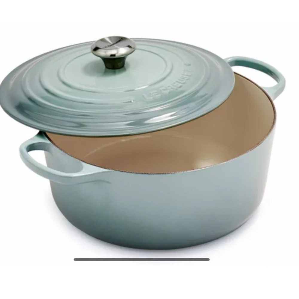 Le Creuset Blue Cast Iron Dutch Oven